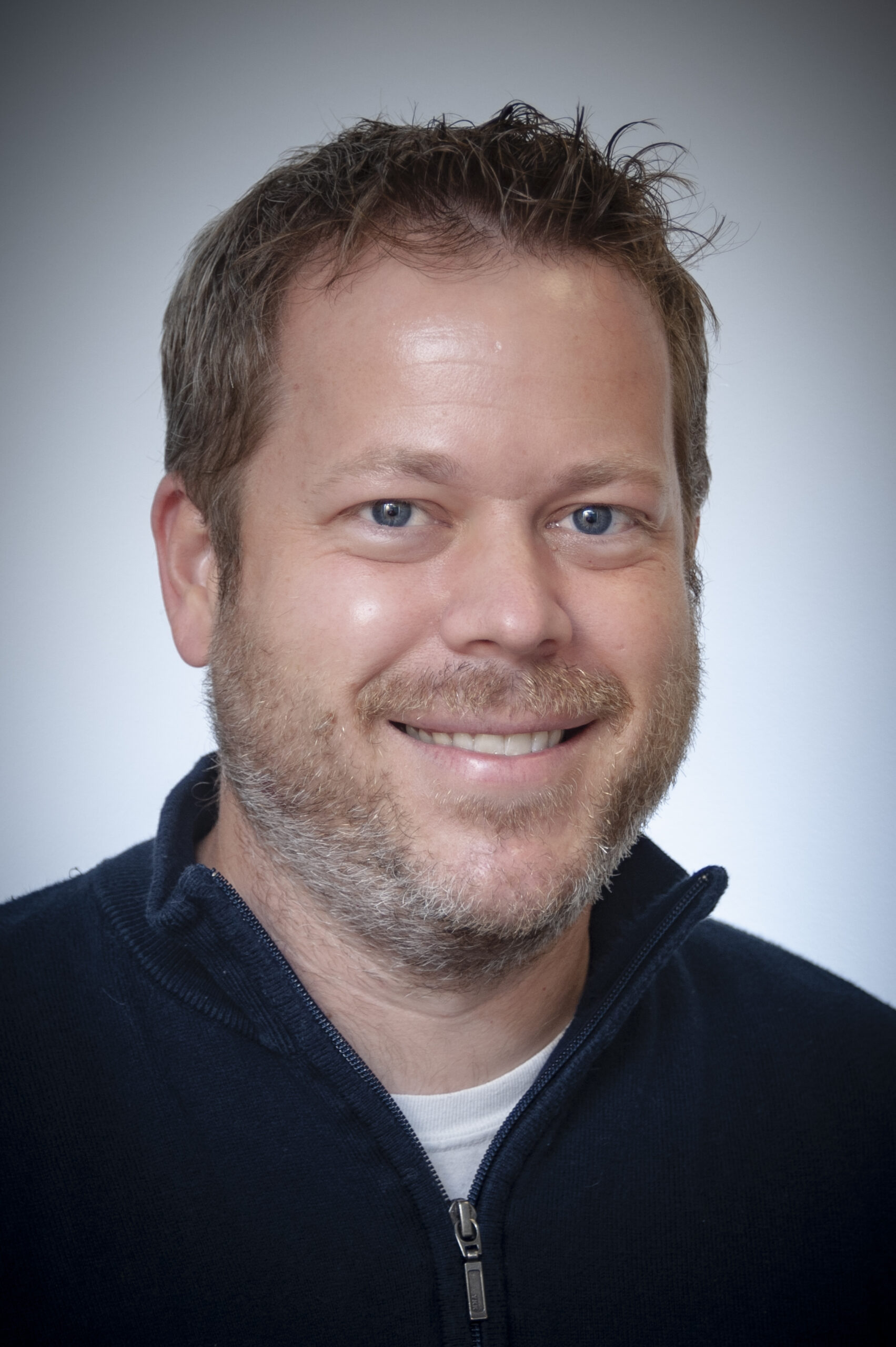 Danny Miller smiling