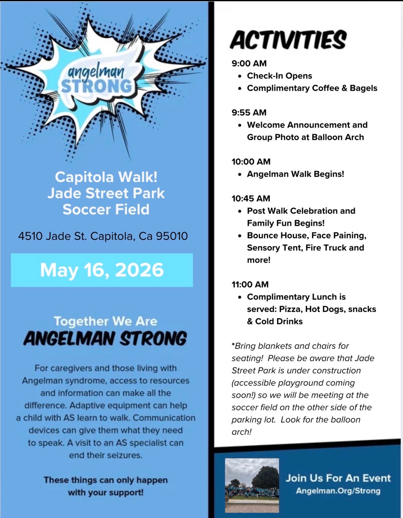 2026 Angelman Strong CA, Capitola - Campaign